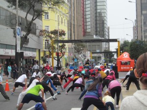 Zumba Near Parque Kennedy