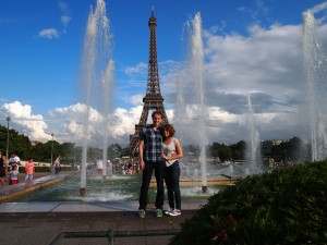Me and Paul Eiffel Tower